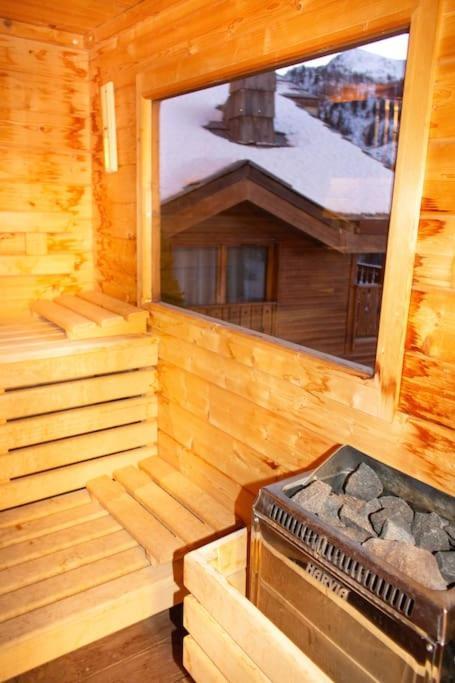Rez De Chalet, Sauna Exterieur, Wifi, 4-6 Pers, 50M2 Isola 2000 Eksteriør bilde